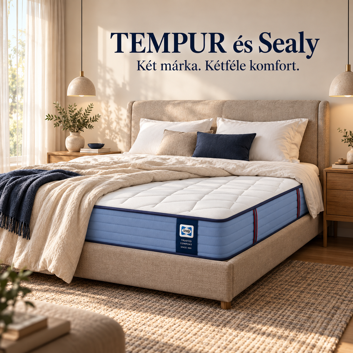 TEMPUR és Sealy: márkák, technológiák és különbségek